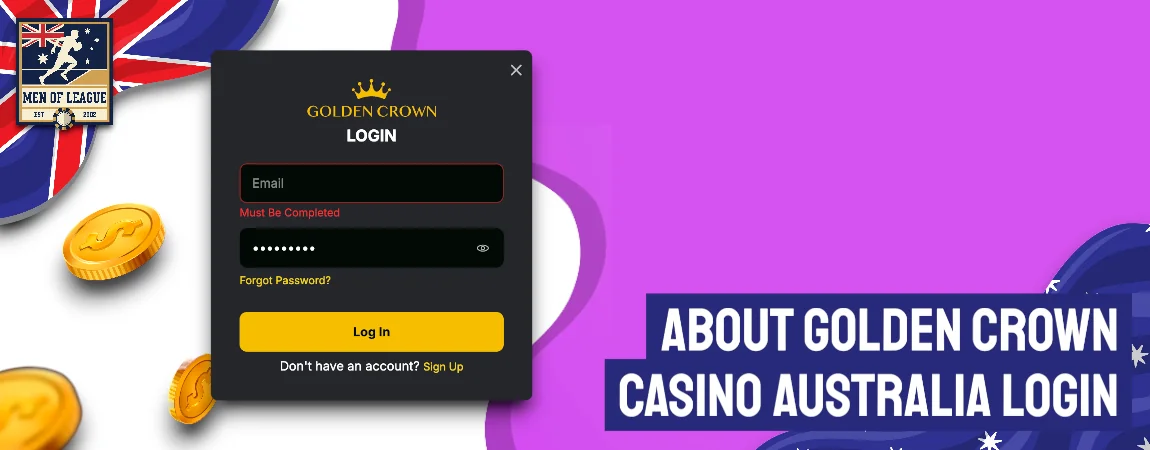 About Golden Crown Casino Australia Login
