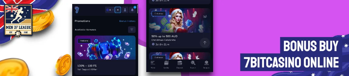 Bonuses and Promotions 7BitCasino