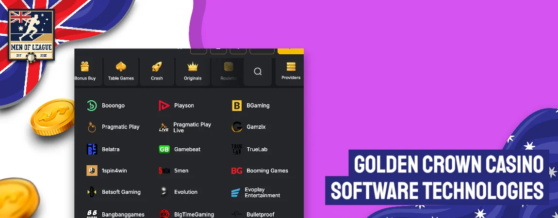 Golden Crown Casino Software