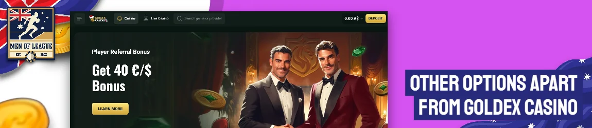 Other Options from Goldex Casino