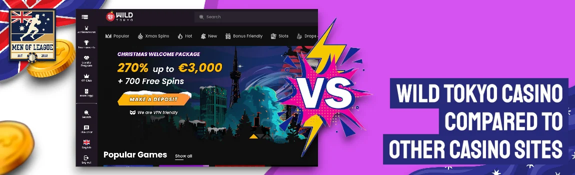 Wild Tokyo Compared To Other Casino